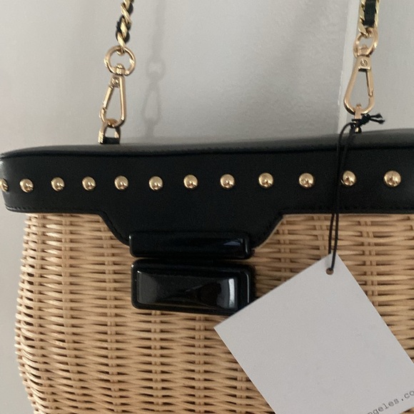 Brand New BTB Los Angeles wicker bag - Picture 3 of 4